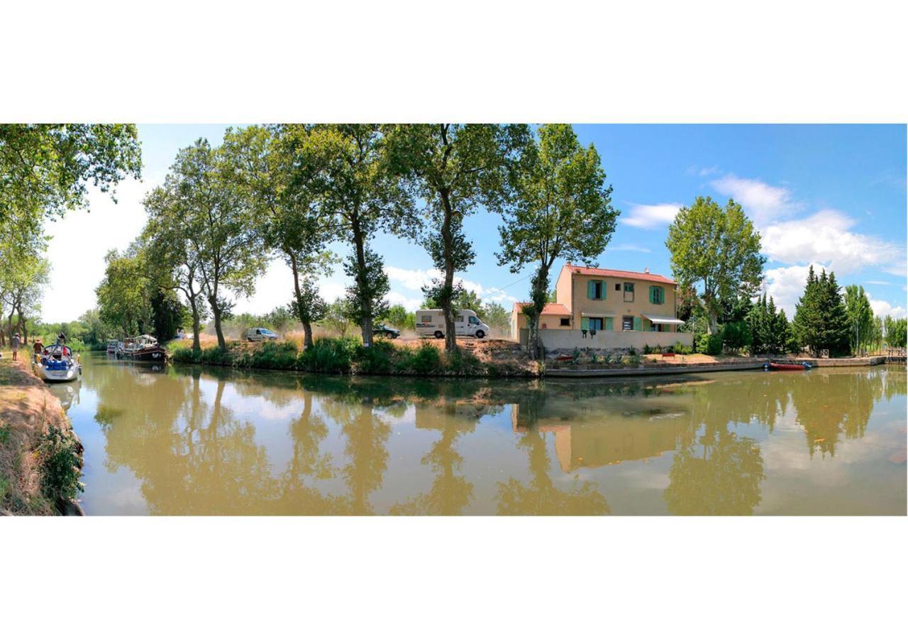Mobilhome Climatise 3Ch 6P Dans Parc Des 7 Fonts Agde Exterior foto