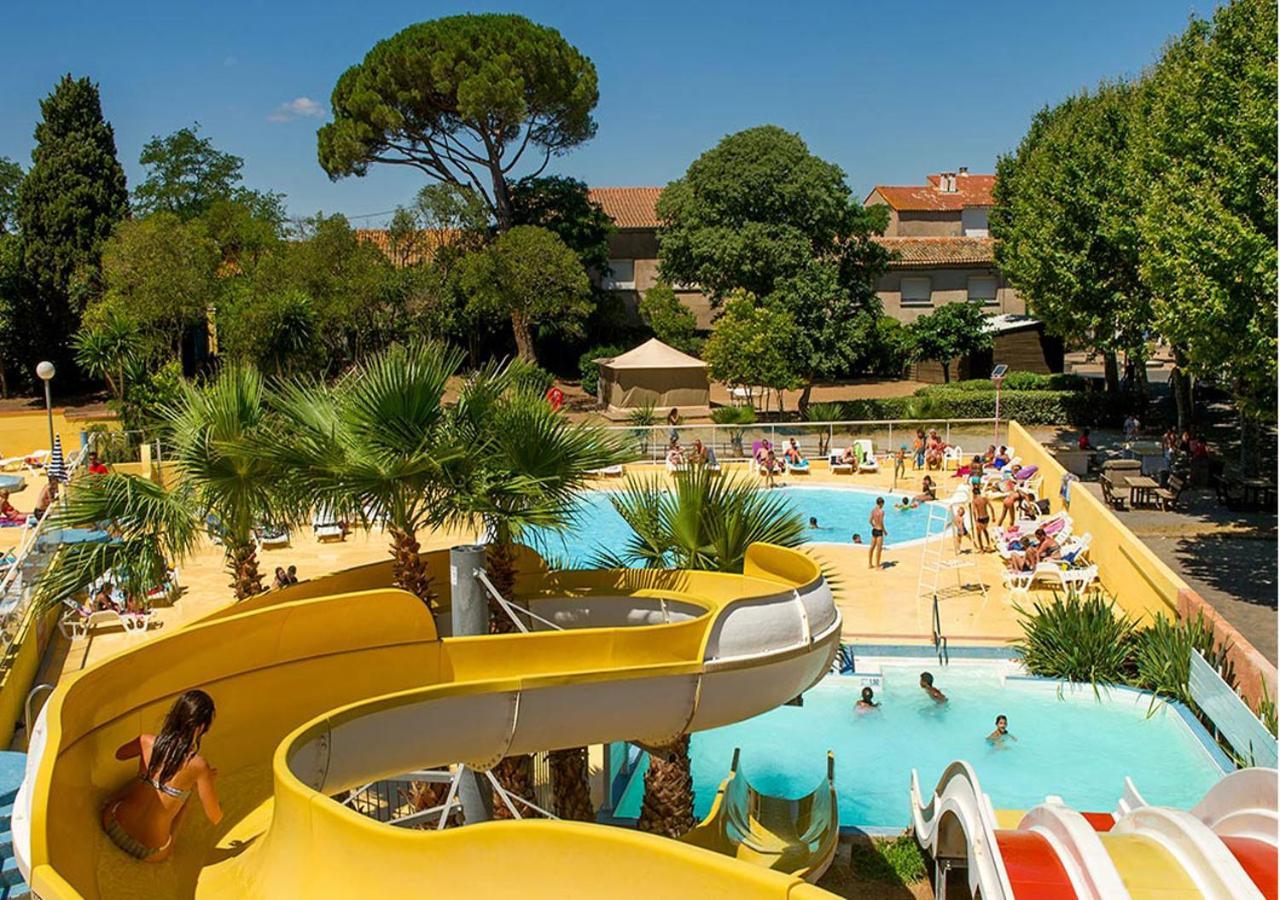 Mobilhome Climatise 3Ch 6P Dans Parc Des 7 Fonts Agde Exterior foto